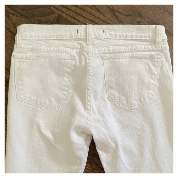 J BRAND 935 ANKLE JEANS WHITE SIZE 28 - Picture 6 of 7
